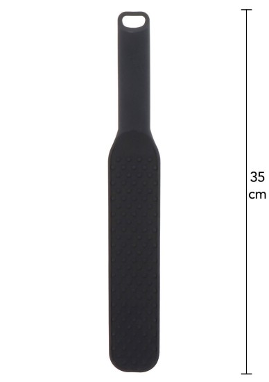 Hidden Desire Extreme Spiked Paddle Extra Large Black