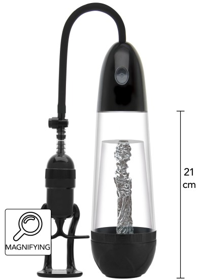Fusion X Magnifying Sleeve Penis Pump Clear, pánská vakuová pumpa