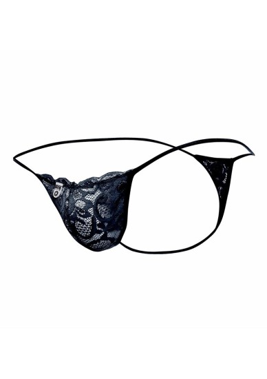 MOB Lace Thong Black S–M