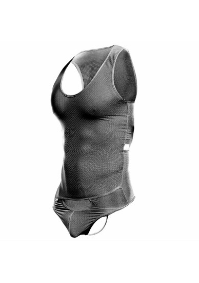 MOB Sexy Sheer Body Black S–M