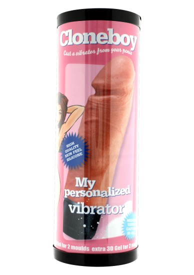 Sada pro kopii penisu s vibrační jednotkou Cloneboy Dildo