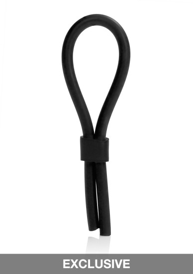 CalExotics Silicone Stud Lasso Black - Laso na penis
