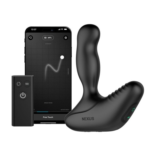 Nexus Revo Stealth vibrační masážní přístroj na prostatu Černý