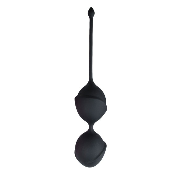 EASYTOYS GEISHA COLLECTION Black Double Vagina Balls