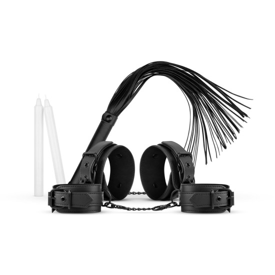 Bedroom Fantasies Kinky Bondage Set 5 piece Black
