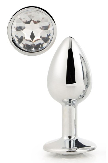 Dream Toys Gleaming Love Plug Silver Small