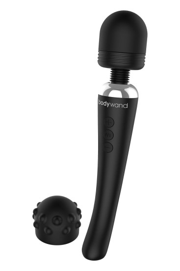 Bodywand Curve Rechargeable Wand Massager, Black