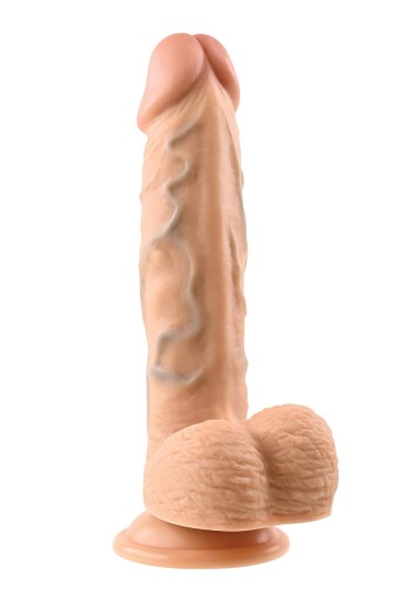Evloved Realistic Dildo 21 cm Dildo Naturalistyczne z przyssawką Béžový
