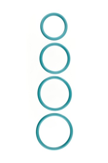 SPORTSHEETS EMERALD O RING 4 PACK