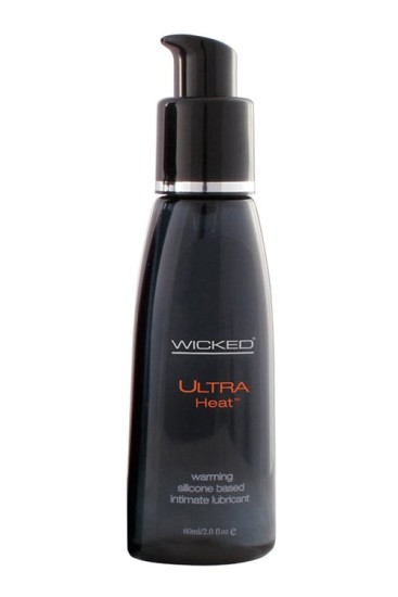 Wicked Sensual Care Ultra Heat Silicone Lubricant 60Ml