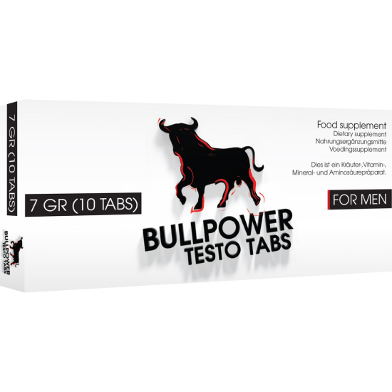 Pharmquests by Shots Bull Power Testo Tabs - Stimulating Tablets