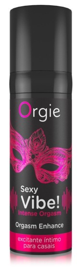 Orgie Sexy Vibe Orgasm Tekutý vibrátor pro ženy a muže 15m