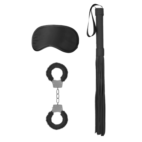 Ouch! introductory bondage kit #1 Sada BDSM Czarny