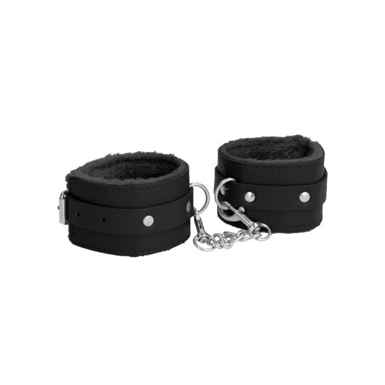 Plush Leather Hand Cuffs