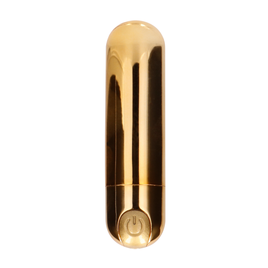 Shots Be Good Tonight 10 Speed Rechargeable Bullet Gold