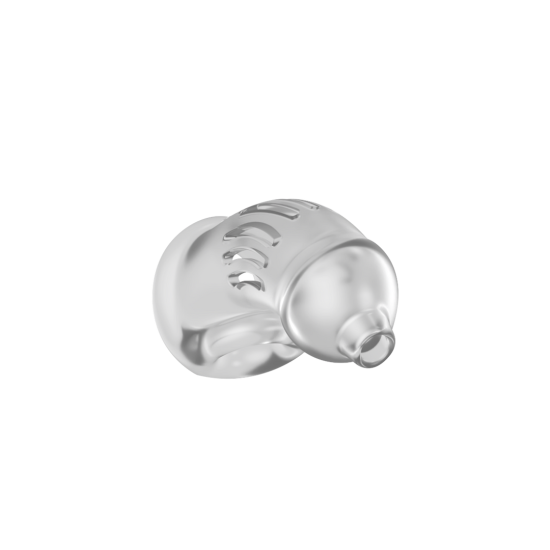 Shots ManCage Model 29 TPE Chastity Cage Transparent