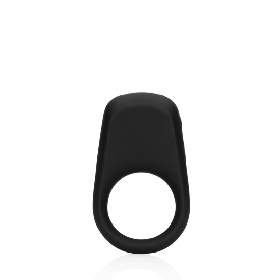 Loveline by Shots Vibrating Cock Ring - Licorice Black