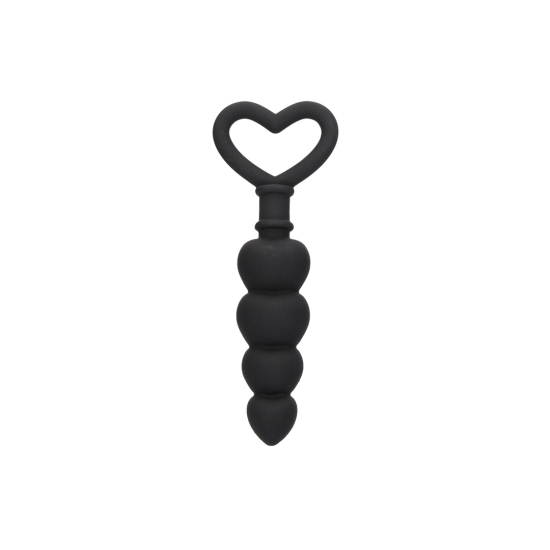 Ouch! Anal Love Beads Black Anální korálky černé
