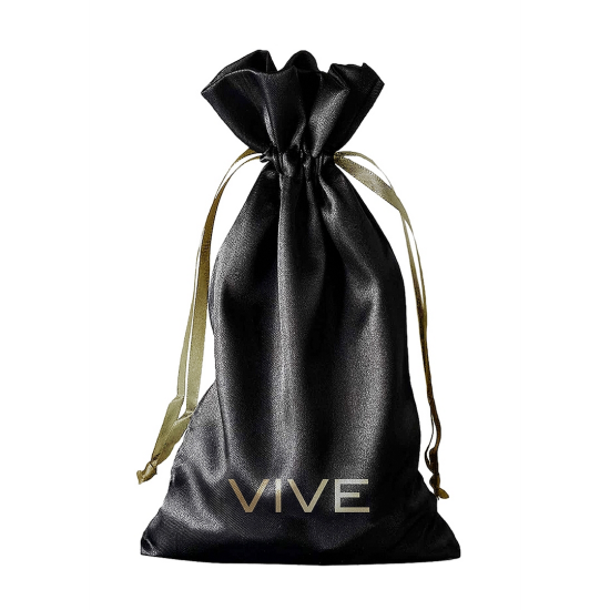 VIVE Vive Satin Toy Bag - Black