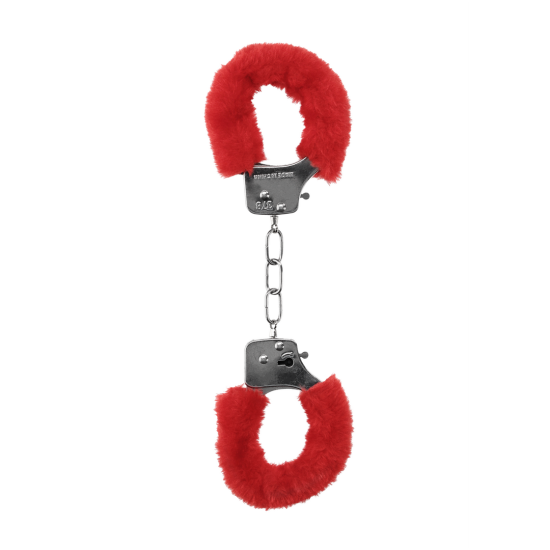 OUCH! Pleasure Handcuffs Furry red