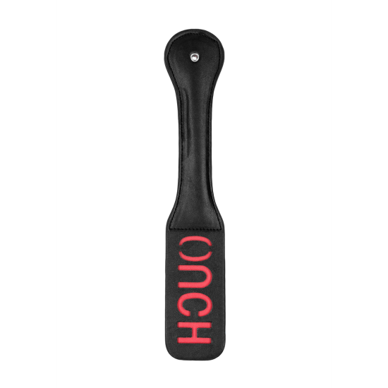 Ouch! by Shots Bonded Leather Paddle Ouch