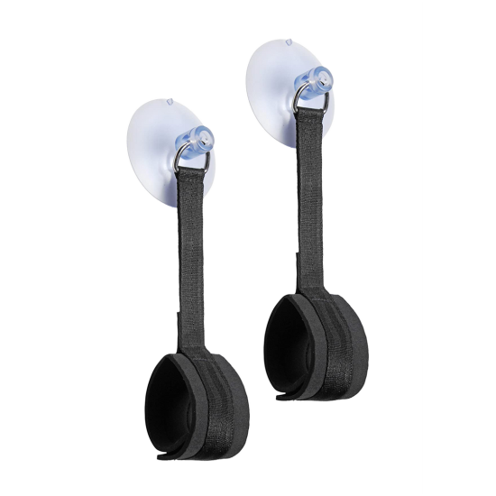 Ouch! by Shots Adjustable Suction Cup Handcuffs