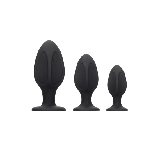 Ouch! by Shots Diamond Shape Butt Plug Set