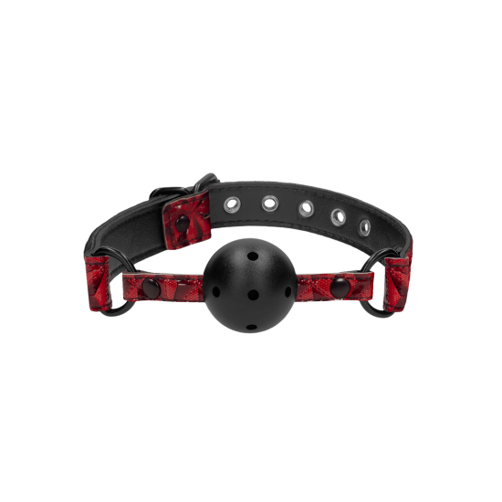 Ouch! by Shots Breathable Ball Gag, Red