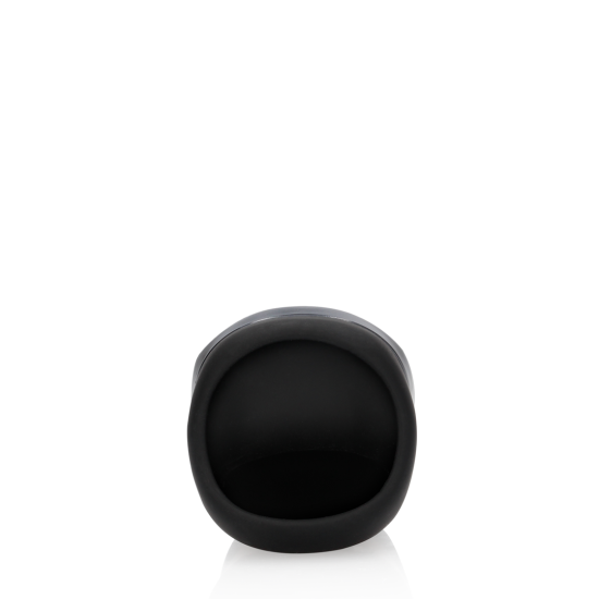 Shots Loveline Vibrating Masturbator 2 Licorice Black - vibrační masturbátor