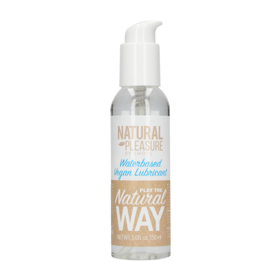 Natural Pleasure by Shots Vegan Waterbased Lubricant - 5 fl oz / 150 ml
