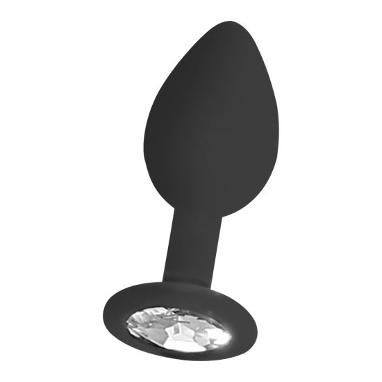 Ouch! by Shots Silicone Butt Plug with Removable Jewelry