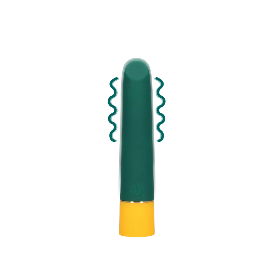 Loveline by Shots Smooth Mini Vibrator with USB Charger - Ancient Sea