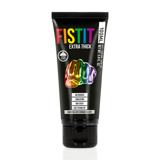 Fist It by Shots Extra Thick Lubricant - Rainbow - 3.4 fl oz / 100 ml