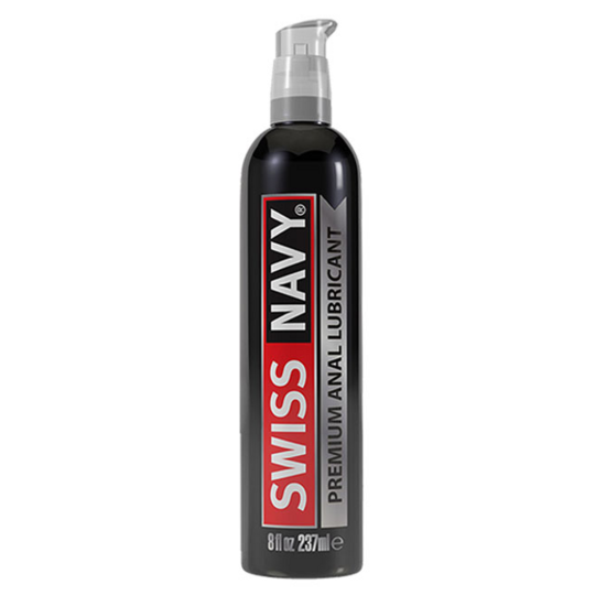 Swiss Navy Premium - Siliconebased Anal Lubricant - 8 fl oz / 237 ml