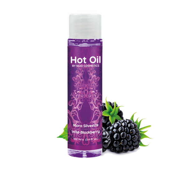 Nuei Warming Massage Gel - Wild Blackberry - 3 fl oz / 100 ml