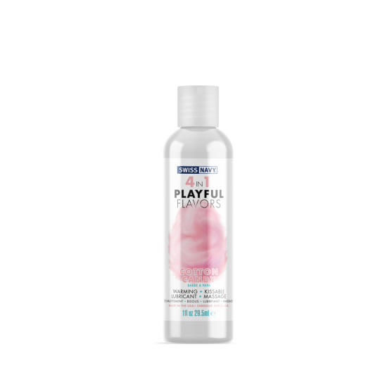 Swiss Navy 4 in 1 Lubricant with Cotton Candy Flavor