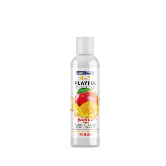 Swiss Navy 4 in 1 Lubricant with Mango Flavor