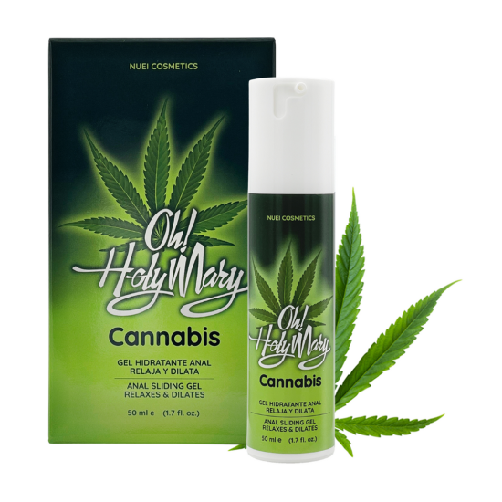 NUEI Oh! Holy Mary Cannabis Anal Gel lubrikant s konopným olejem 50 ml.