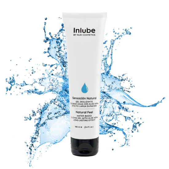 NUEI Inlube Natural Feel Waterbased Sliding Gel lubrikační gel na vodní bázi 100 ml