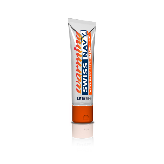 Swiss Navy Premium - Waterbased Warming Lubricant - 0.3 fl oz / 10 ml