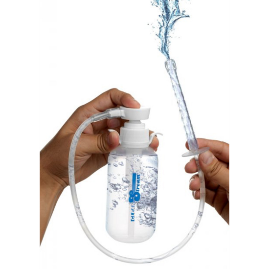 CleanStream Pump Action Enema Bottle with Nozzle