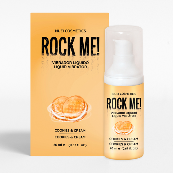 Nuei Cosmetics ROCK ME! Liquid Vibrator Cookies & Cream 20 ml