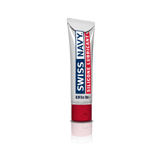 Swiss Navy Premium Siliconebased Lubricant - 0.3 fl oz / 10 ml