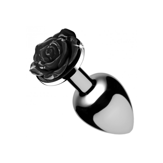 Booty Sparks Black Rose Butt Plug Medium