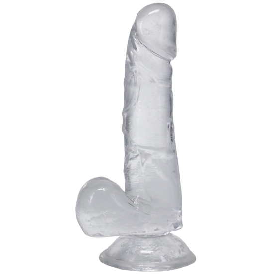 Doc Johnson in a Bag Dildo 6"/15 cm Transparent