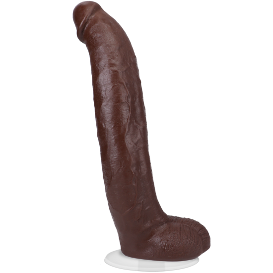 Doc Johnson Brickzilla Realistic ULTRASKYN Dildo 13"/33cm Chocolate