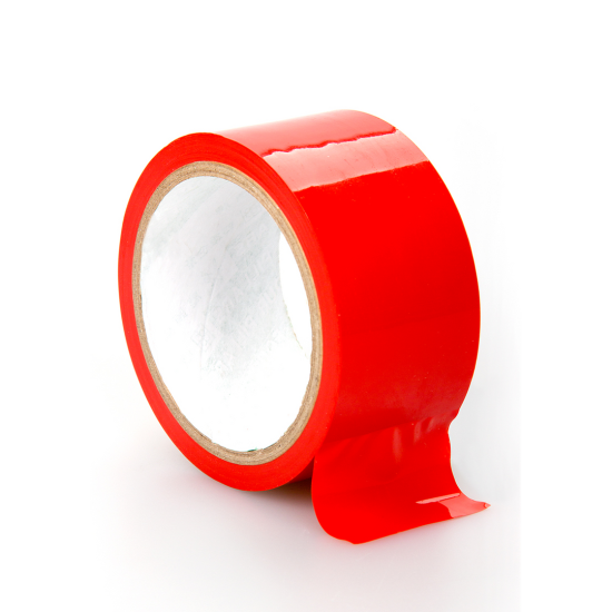 Shots - Ouch! Bondage Tape red 20 m bondážní páska