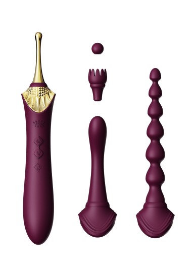 Zalo Bess 2 Heating Clitoral Velvet Purple