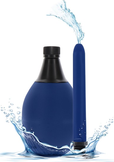ToyJoy Buttocks The Reservoir Anal Bulb Douche Blue