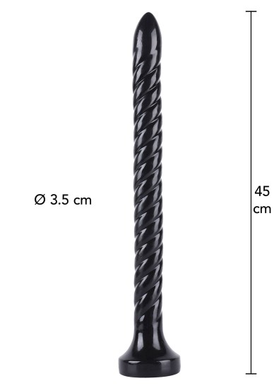 Hidden Desire Extreme Anal Serpent XXXL 45cm Black